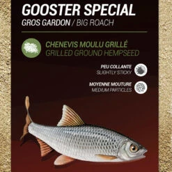 AMORCE GOOSTER SPECIAL GROS GARDON 4,75kg -Matériel De Pêche amorce gooster special gros gardon 475kg 1