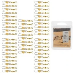 Émerillon Pêche Rolling Snap INOX BRASS SW X50 -Matériel De Pêche emerillon peche rolling snap inox brass sw x50 2