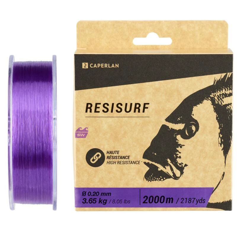 Fil Pêche En Surfcasting Violet RESISURF 5 Fil Pêche En Surfcasting Violet RESISURF – Image 3