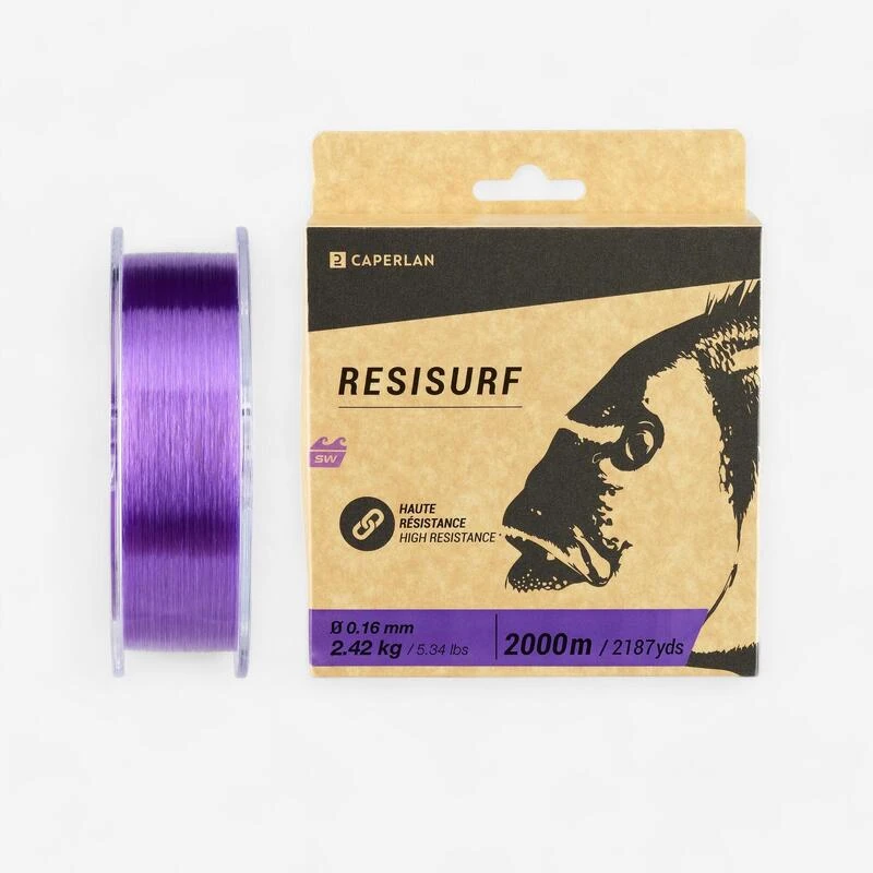 Fil Pêche En Surfcasting Violet RESISURF 8 Fil Pêche En Surfcasting Violet RESISURF – Image 6