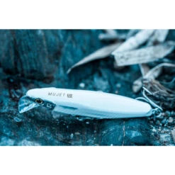 Jerkbait MUJET 90 US BLANC Pêche Au Leurre En Mer -Matériel De Pêche jerkbait mujet 90 us blanc peche au leurre en mer 4