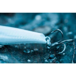Jerkbait MUJET 90 US BLANC Pêche Au Leurre En Mer -Matériel De Pêche jerkbait mujet 90 us blanc peche au leurre en mer 5