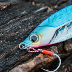 JIG Biastos Slow 90gr BLEU PHOSPHO Pêche Au Jigging -Matériel De Pêche jig biastos slow 90gr bleu phospho peche au jigging 3