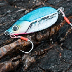 JIG Biastos Slow 90gr BLEU PHOSPHO Pêche Au Jigging -Matériel De Pêche jig biastos slow 90gr bleu phospho peche au jigging 5