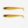 LEURRE SOUPLE BROCHET SHAD ROGEN 120 ORANGE X2 -Matériel De Pêche leurre souple brochet shad rogen 120 orange x2