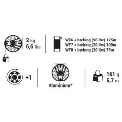 Moulinet Pêche à La Mouche HRK - R #6/7/8 14 Moulinet Pêche à La Mouche HRK - R #6/7/8 -Matériel De Pêche moulinet peche a la mouche hrk r 678 5