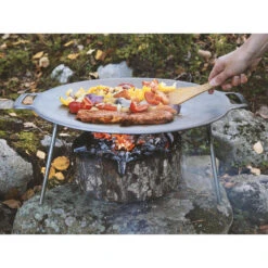 Muurikka Griddle Pan Avec Pieds - 58 Cm -Matériel De Pêche muurikka griddle pan avec pieds 58 cm 2