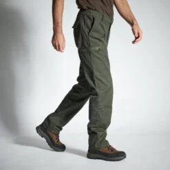 PANTALON CARGO RESISTANT STEPPE 300 VERT -Matériel De Pêche pantalon cargo resistant steppe 300 vert 8