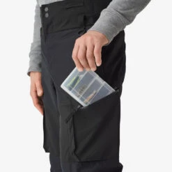 Pantalon De Pêche Imperméable Homme - FT 500 WPF Noir -Matériel De Pêche pantalon de peche impermeable homme ft 500 wpf noir 4