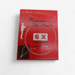 PECHE A LA MOUCHE BAS DE LIGNE 6X (Pointe 14/100)