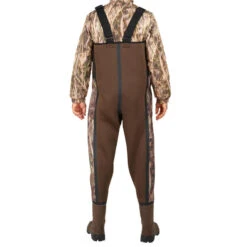 Waders Chasse Chaud 500 Néoprène Camouflage Marais -Matériel De Pêche waders chasse chaud 500 neoprene camouflage marais 3